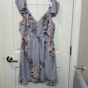 Lulu’s off the shoulder dress